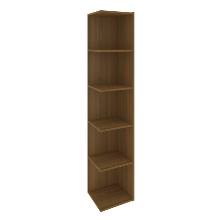 Модуль приставной 5 ячеек Locker Plus LK.PM-5 390x350x1983 (Орех Гварнери)