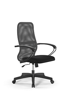 Кресло для руководителя Метта Sit 8 B2-8K - X1+UMF(X1) /Uh00/Wh00/K1bL(M09.B02.G15.W01)