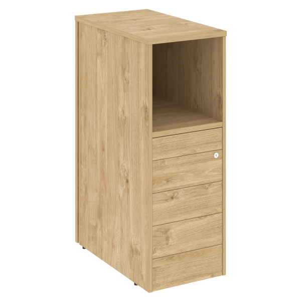 Тумба 5 ящиков TIP-ON завершающая, левая Onix O.R-TV-5TIPL 436x767x1185