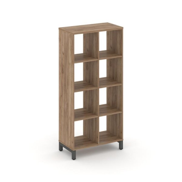 Каркас стеллажа 4 яруса SN.KS-420 (754х400х1615) (Дуб Табак/Металл Антрацит)