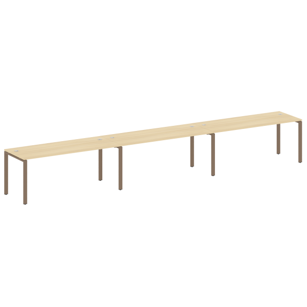 Рабочая станция на 3 раб. места Metal System Style БП.СМ-3.5 5400x720x750