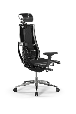 Кресло для руководителя Метта Y 4DT B2-15D - YM93+Infinity+carbon /Kc14/Nc09/D04P/H2cL-3D(M26.B32.G2 (Черный)