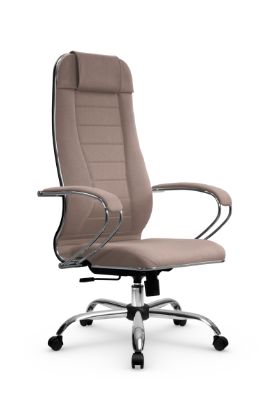 Кресло для руководителя Метта МЕТТА B 1m 32PF/подл.127/осн.003 (Песочный)