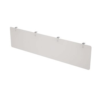 Экран подстольный оргстекло Gloss 9НЭК.130.1 Молочный 1600x4x400