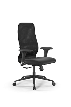 Кресло для руководителя Метта SynchroSit 8 B2-9D - X2+Extra /Uh00/Wh12/D02P(M25.B11.G19.W02)