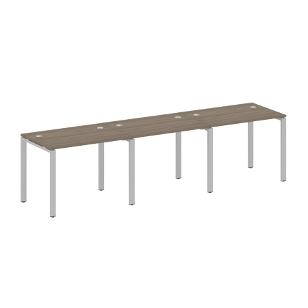 Рабочая станция на 3 раб. места Metal System Style БП.СМ-3.1 3000x720x750