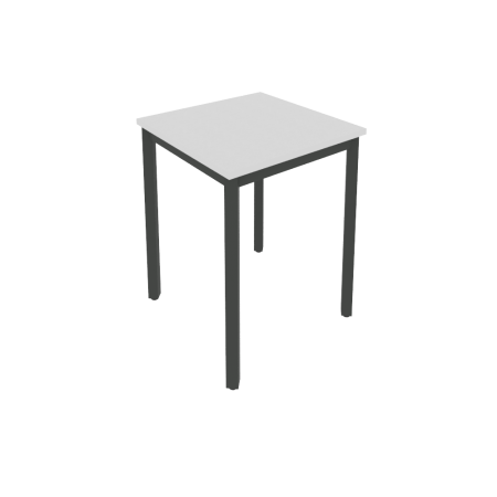 Стол письменный на металлокаркасе Slim С.СП-1.1 600x600x750 (Серый/Антрацит металл)