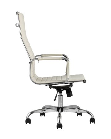 Кресло руководителя TopChairs City бежевое (Компьютерное кресло City бежевый)