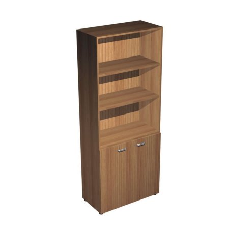 Шкаф высокий комби X7 IDEB86S 860x450x2140 (Орех каналетто)