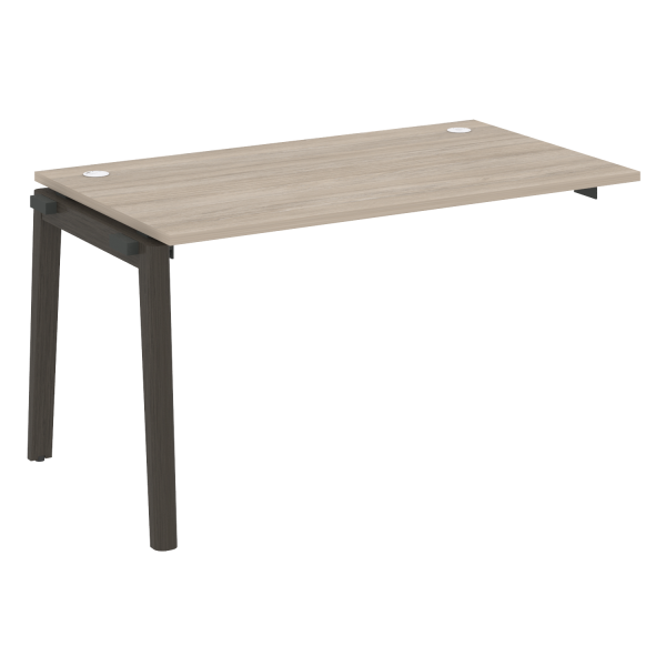 Наборный элемент рабочей станции на деревянных опорах Onix Wood OW.1.NRS-3.8 1380x800x750