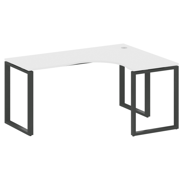 Стол криволинейный правый Metal System Style БО.СА-4 R 1600x1200x750