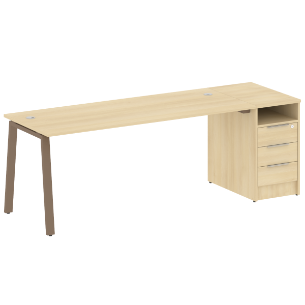 Рабочая станция Metal System Style БА.РС-СТП-1.5 2212x720x750