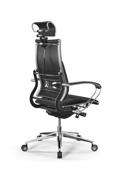 Кресло для руководителя Метта Y 2DM B2-10K - Infinity /Kc06/Nc06/K2cL/H2cL-3D(M26.B35.G25.W04) (Черный)