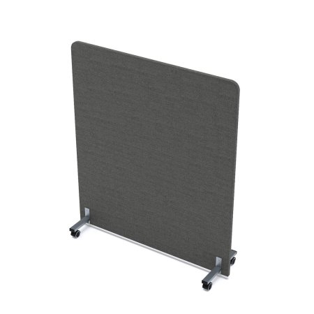 Акустическая мобильная перегородка SOFTOffice 011.МП.1214 1200x377x1400 (Silver)