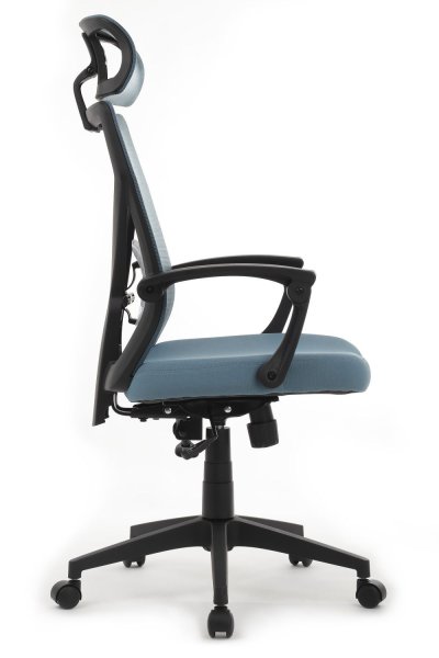 Офисное кресло Oliver RCH W-203AC Черный пластик | Синий