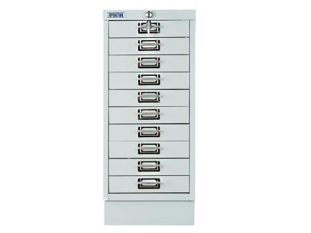 Многоящичный шкаф ПРАКТИК MDC-A4/650/10 (Серый)