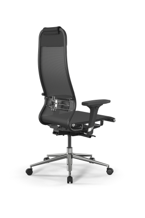 Кресло для руководителя Метта SynchroSit 10 B1-104D - T /Um00/Nb00/D02P(M23.B23.G18.W02) (Серый)