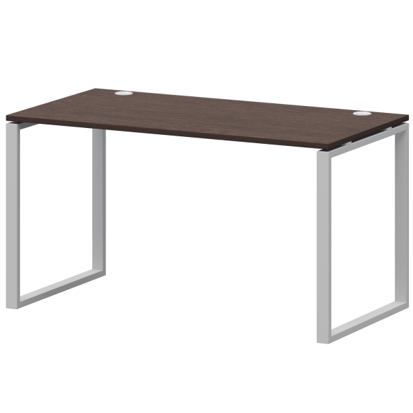 Стол на металлокаркасе Арго-М АМ.О-005.60 1800x600x760 (Дуб венге/Белый)